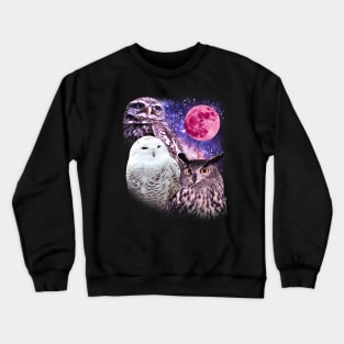 Three Owl Moon Crewneck Sweatshirt